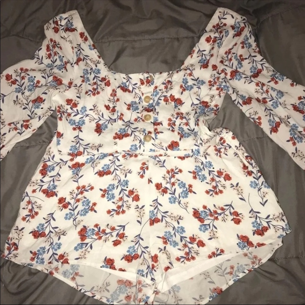 Floral Romper